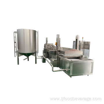 Full Automatic Continuous Snack Frying Machine